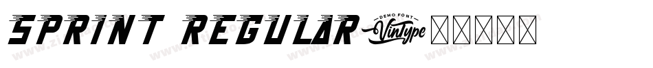 Sprint Regular字体转换